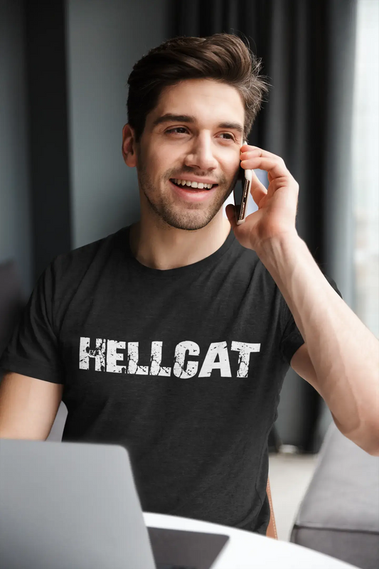Homme T Shirt Graphique Imprimé Vintage Tee Hellcat