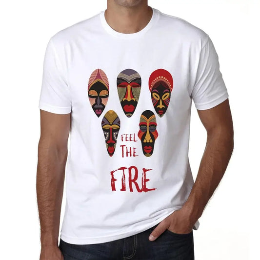 Men's Graphic T-Shirt Native Feel The Fire Eco-Friendly Limited Edition Short Sleeve Tee-Shirt Vintage Birthday Gift Novelty