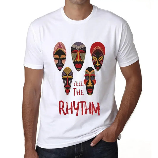 Men's Graphic T-Shirt Native Feel The Rhythm Eco-Friendly Limited Edition Short Sleeve Tee-Shirt Vintage Birthday Gift Novelty