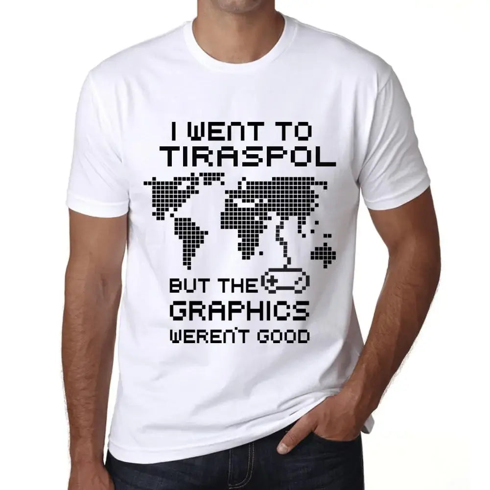 Men's Graphic T-Shirt I Went To Tiraspol But The Graphics Weren’t Good Eco-Friendly Limited Edition Short Sleeve Tee-Shirt Vintage Birthday Gift Novelty