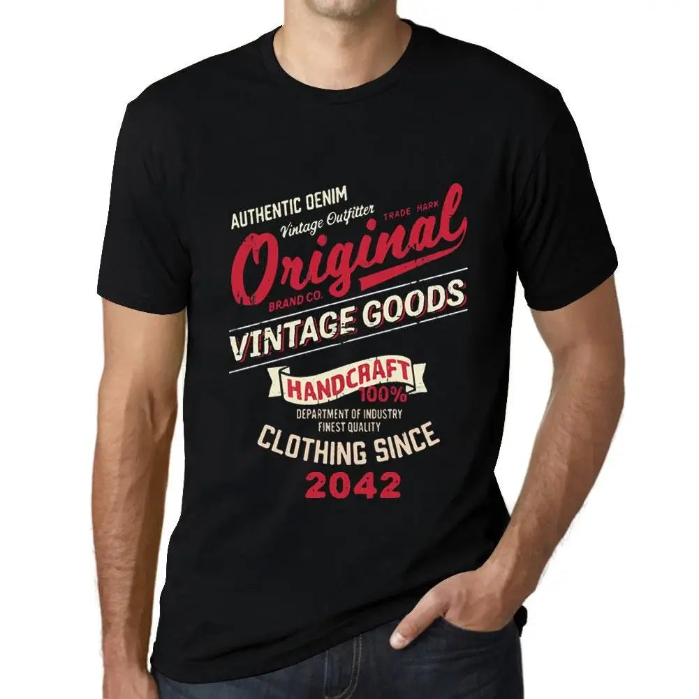 Men's Graphic T-Shirt Original Vintage Clothing Since 2042