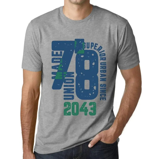 Men's Graphic T-Shirt Superior Urban Style Since 2043