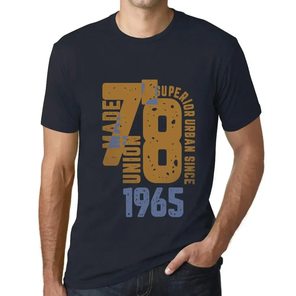 Men's Graphic T-Shirt Superior Urban Style Since 1965 59th Birthday Anniversary 59 Year Old Gift 1965 Vintage Eco-Friendly Short Sleeve Novelty Tee