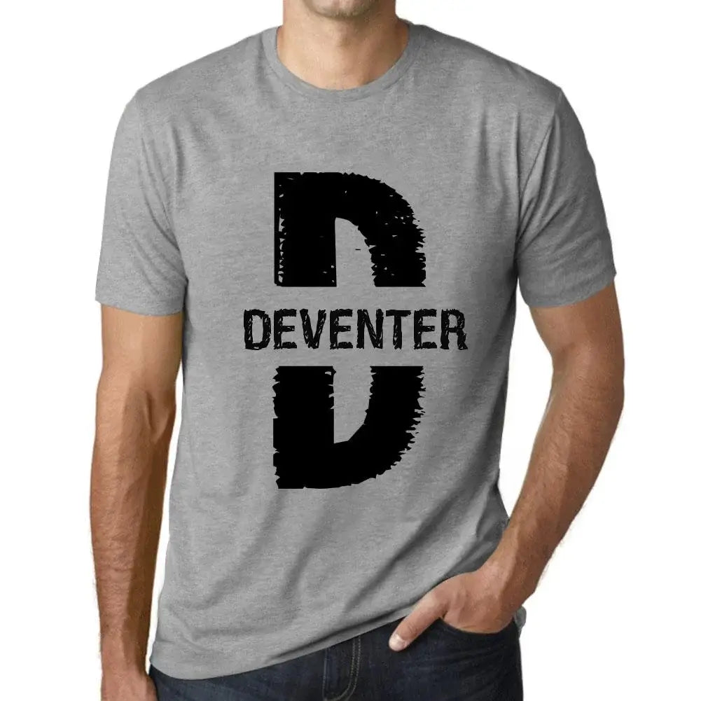 Men's Graphic T-Shirt Deventer Eco-Friendly Limited Edition Short Sleeve Tee-Shirt Vintage Birthday Gift Novelty