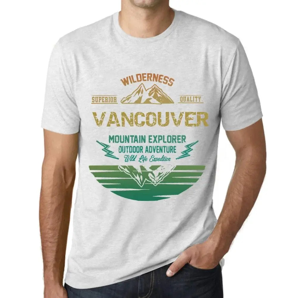 Men's Graphic T-Shirt Outdoor Adventure, Wilderness, Mountain Explorer Vancouver Eco-Friendly Limited Edition Short Sleeve Tee-Shirt Vintage Birthday Gift Novelty