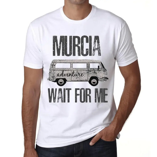 Men's Graphic T-Shirt Adventure Wait For Me In Murcia Eco-Friendly Limited Edition Short Sleeve Tee-Shirt Vintage Birthday Gift Novelty