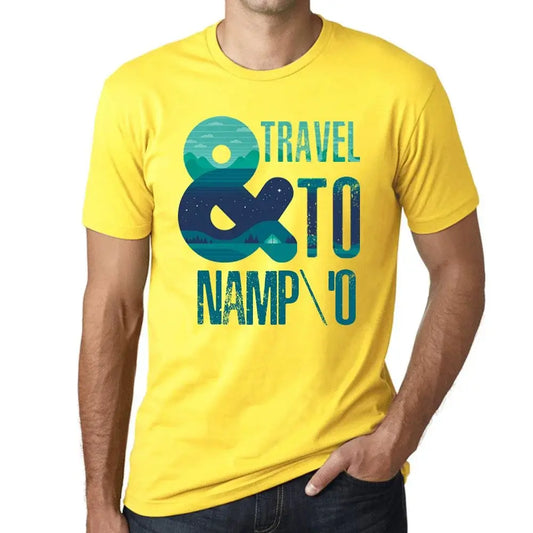Men's Graphic T-Shirt And Travel To Namp'o Eco-Friendly Limited Edition Short Sleeve Tee-Shirt Vintage Birthday Gift Novelty