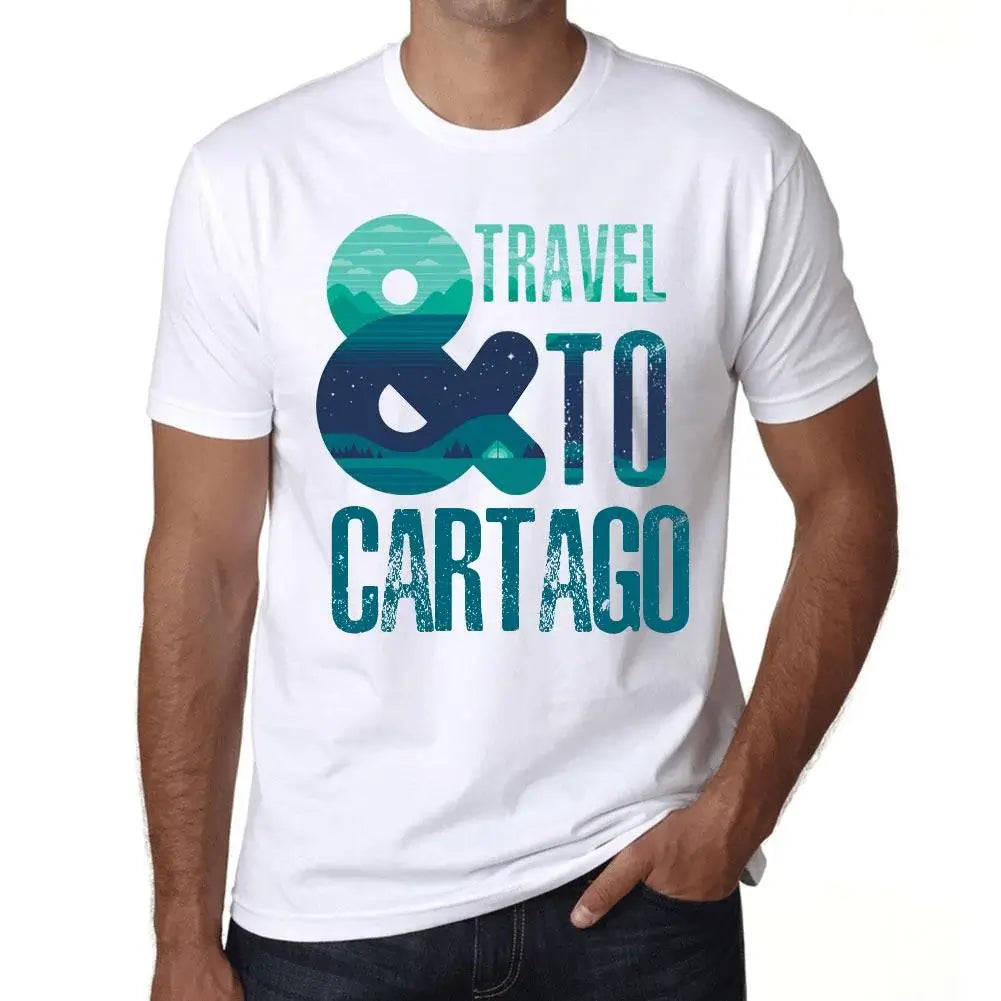 Men's Graphic T-Shirt And Travel To Cartago Eco-Friendly Limited Edition Short Sleeve Tee-Shirt Vintage Birthday Gift Novelty