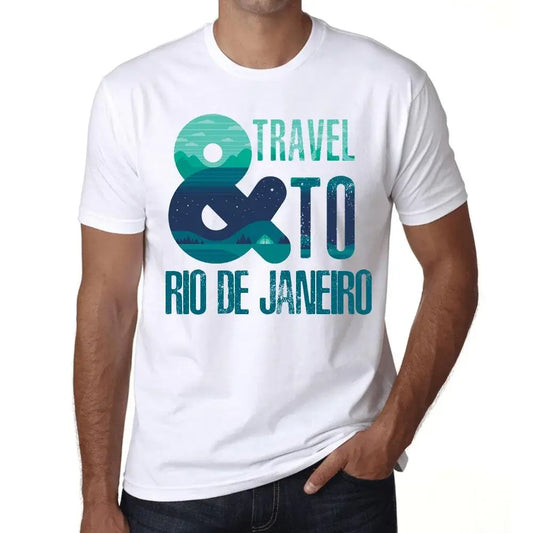 Men's Graphic T-Shirt And Travel To Rio De Janeiro Eco-Friendly Limited Edition Short Sleeve Tee-Shirt Vintage Birthday Gift Novelty