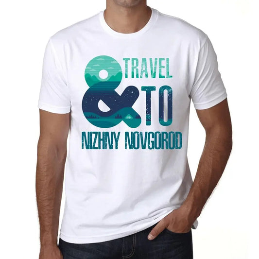 Men's Graphic T-Shirt And Travel To Nizhny Novgorod Eco-Friendly Limited Edition Short Sleeve Tee-Shirt Vintage Birthday Gift Novelty