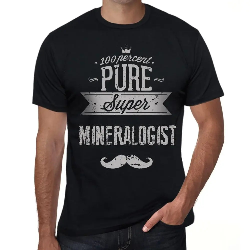 Men's Graphic T-Shirt 100% Pure Super Mineralogist Eco-Friendly Limited Edition Short Sleeve Tee-Shirt Vintage Birthday Gift Novelty