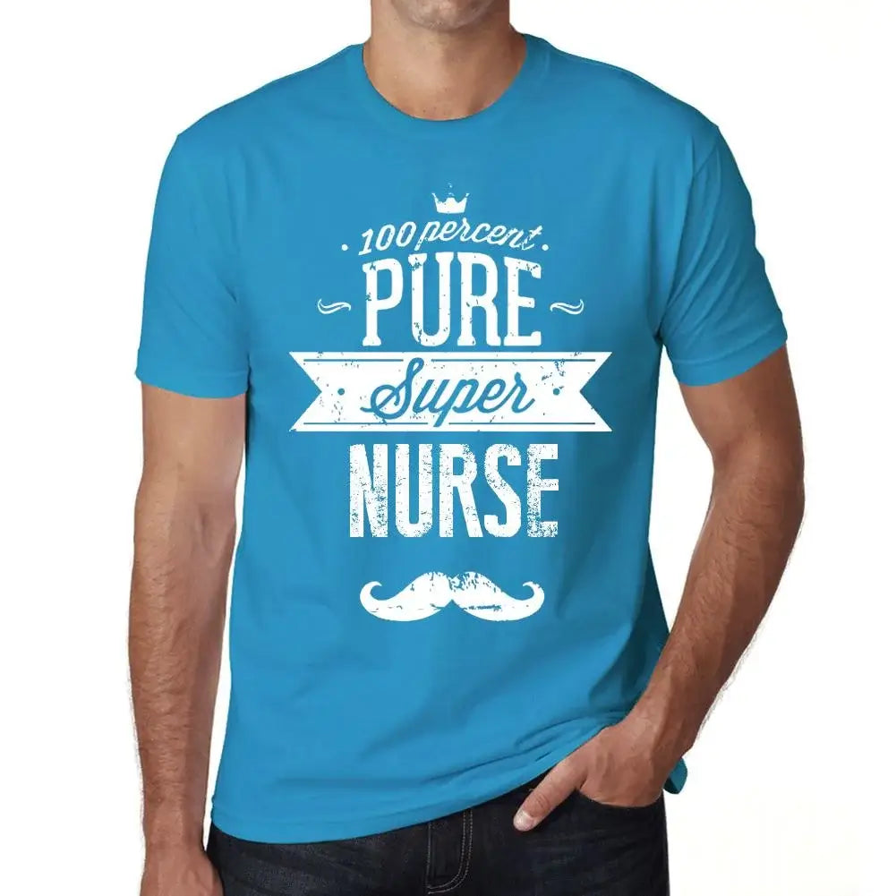 Men's Graphic T-Shirt 100% Pure Super Nurse Eco-Friendly Limited Edition Short Sleeve Tee-Shirt Vintage Birthday Gift Novelty