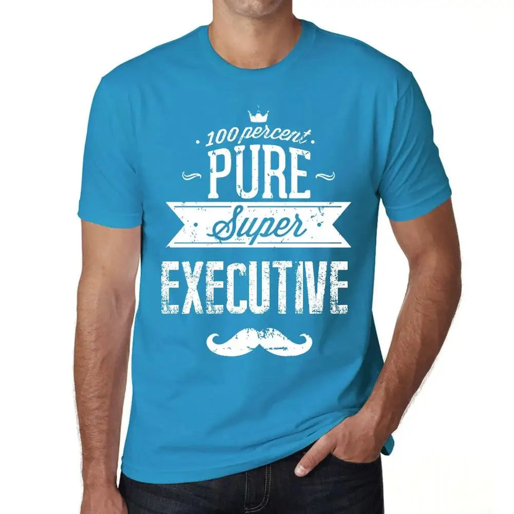Men's Graphic T-Shirt 100% Pure Super Executive Eco-Friendly Limited Edition Short Sleeve Tee-Shirt Vintage Birthday Gift Novelty
