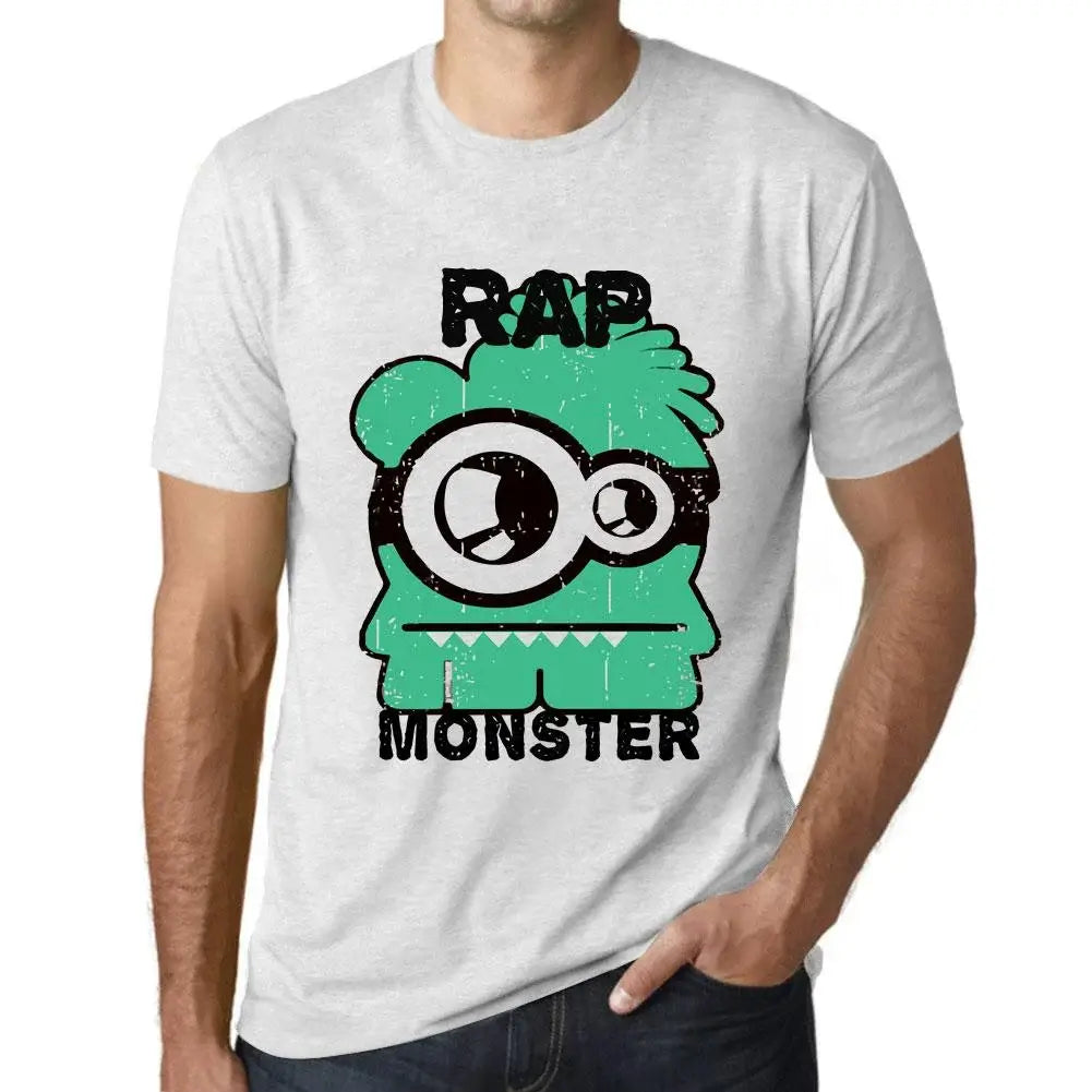 Men's Graphic T-Shirt Rap Monster Eco-Friendly Limited Edition Short Sleeve Tee-Shirt Vintage Birthday Gift Novelty