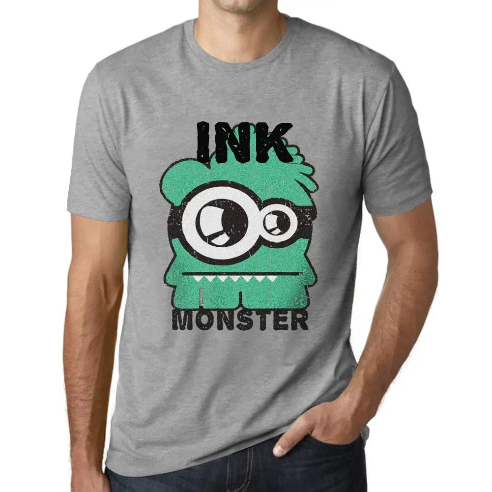 Men's Graphic T-Shirt Ink Monster Eco-Friendly Limited Edition Short Sleeve Tee-Shirt Vintage Birthday Gift Novelty