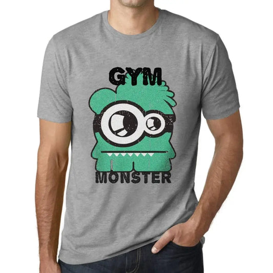 Men's Graphic T-Shirt Gym Monster Eco-Friendly Limited Edition Short Sleeve Tee-Shirt Vintage Birthday Gift Novelty
