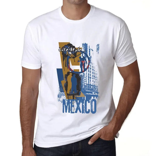 Men's Graphic T-Shirt Mexico Lifestyle Eco-Friendly Limited Edition Short Sleeve Tee-Shirt Vintage Birthday Gift Novelty