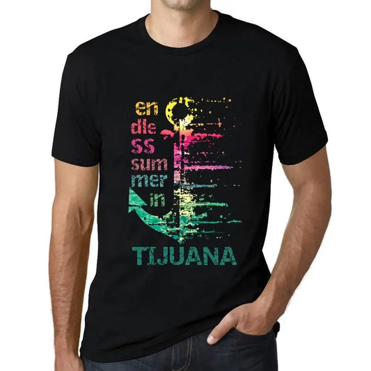 Men's Graphic T-Shirt Endless Summer In Tijuana Eco-Friendly Limited Edition Short Sleeve Tee-Shirt Vintage Birthday Gift Novelty