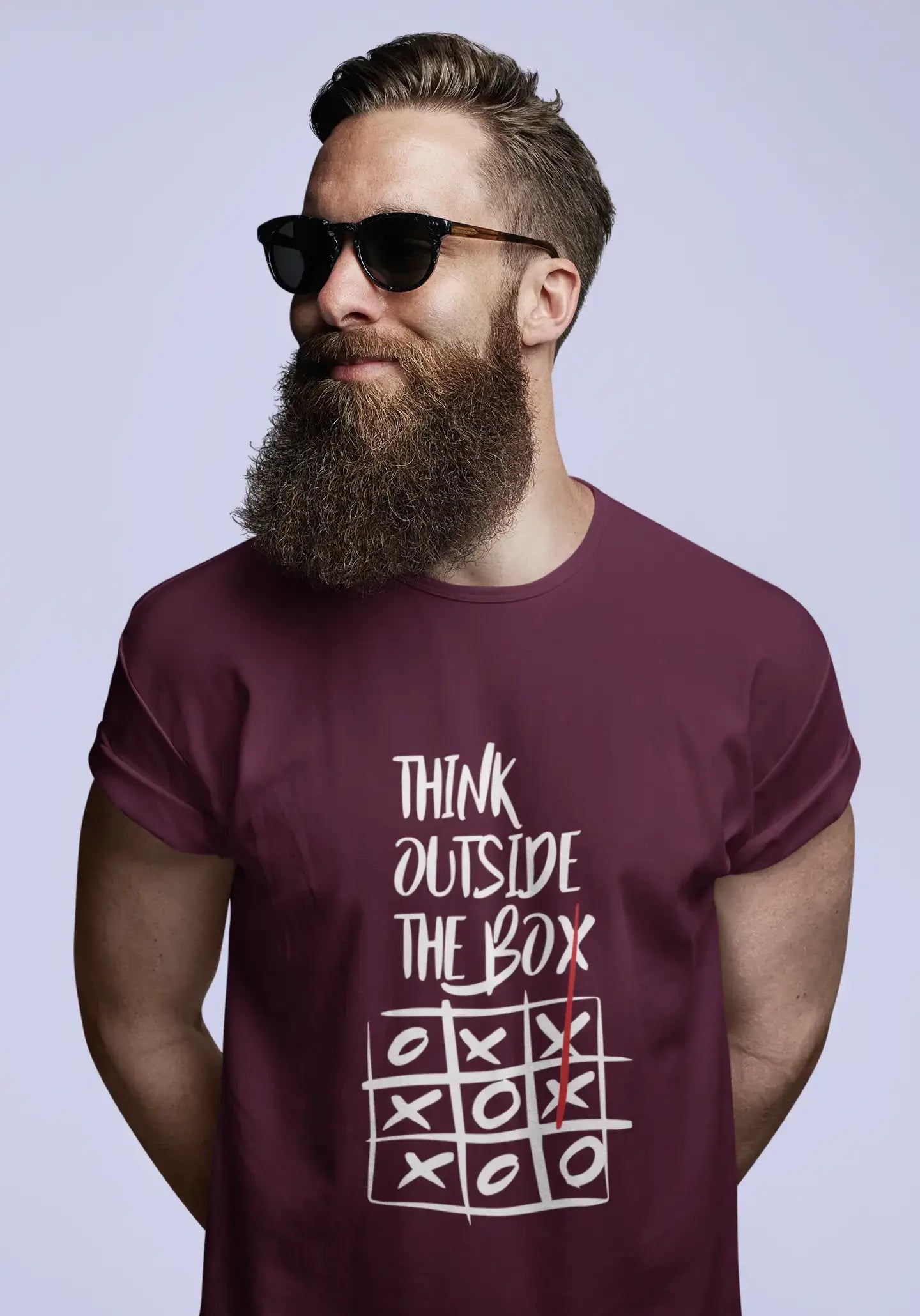 Ultrabasic - Homme T-Shirt Graphique Think Outside The Box