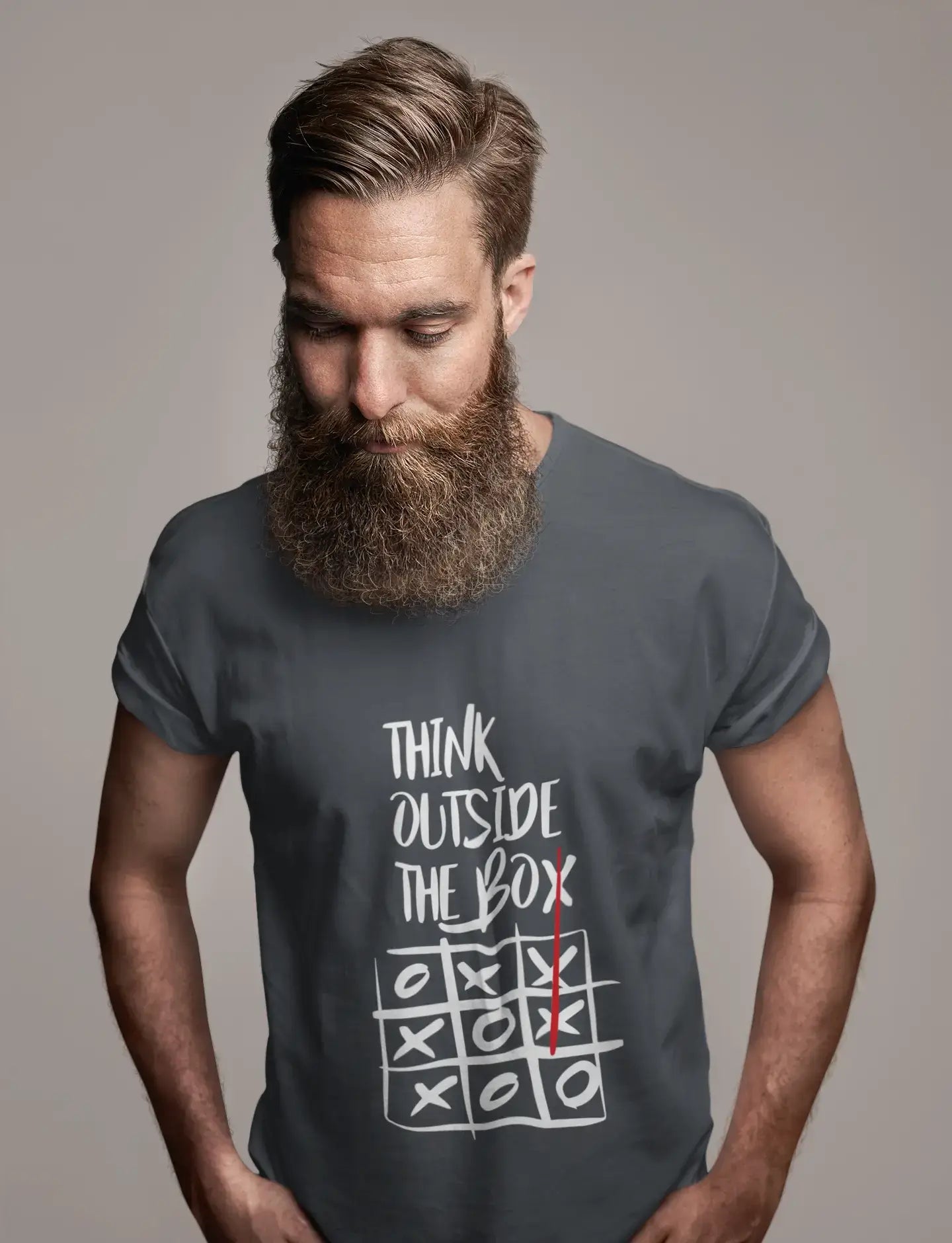 Ultrabasic - Homme T-Shirt Graphique Think Outside The Box