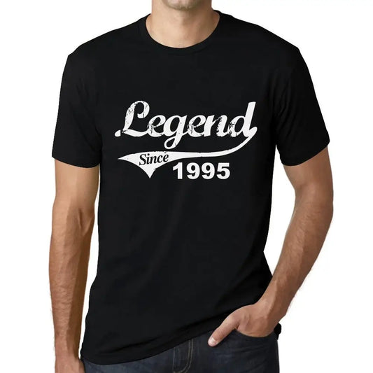 Men's Graphic T-Shirt Legend Since 1995 29th Birthday Anniversary 29 Year Old Gift 1995 Vintage Eco-Friendly Short Sleeve Novelty Tee
