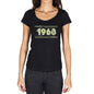 1968 Limited Edition Star, Women's T-shirt, Black, Birthday Gift 00383 - ultrabasic-com