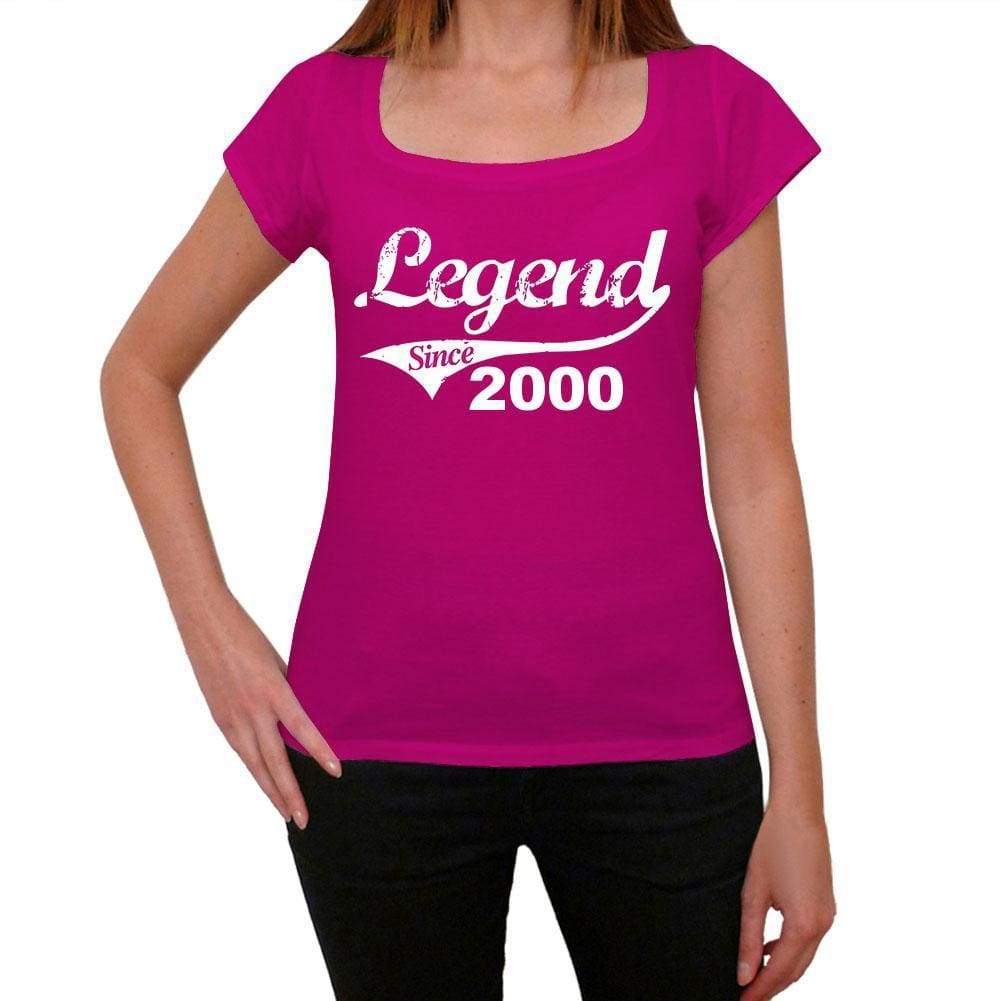 2000 Womens Short Sleeve Round Neck T-Shirt 00129 - Casual