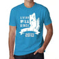 2013 Living Wild Since 2013 Mens T-Shirt Blue Birthday Gift 00499 - Blue / X-Small - Casual