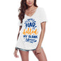 ULTRABASIC Women's T-Shirt You Had Filled My Blank Space - Summer Graphic T-Shirt