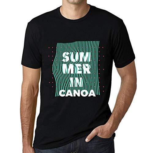 Ultrabasic - Homme Graphique Summer in CANOA Noir Profond