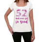 52 And Never Felt So Good, White, Women's Short Sleeve Round Neck T-shirt, Gift T-shirt 00372 - Ultrabasic