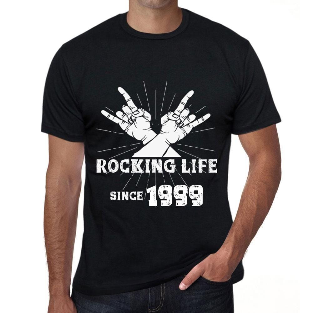 Homme Tee Vintage T Shirt Rocking Life Since 1999