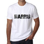 Ultrabasic ® Nom de Famille Fier Homme T-Shirt Nom de Famille Idées Cadeaux Tee Harris Blanc