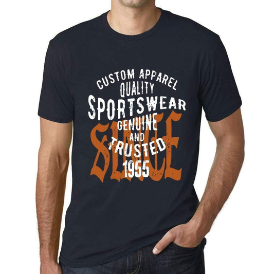 Ultrabasic - Homme T-Shirt Graphique Sportswear Depuis 1955 Marine