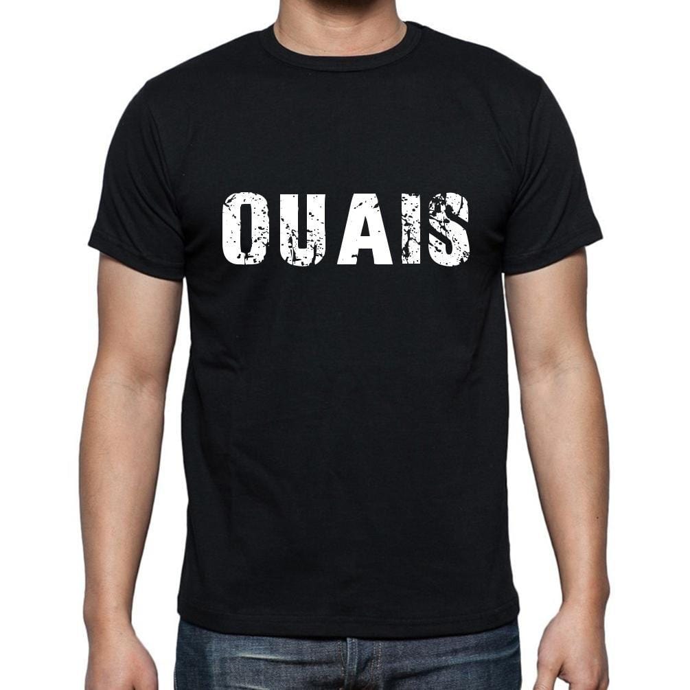 ouais, t-Shirt pour Homme, en Coton, col Rond, Noir