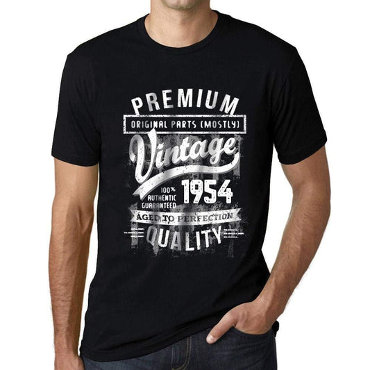 Ultrabasic - Homme T-Shirt Graphique 1954 Aged to Perfection Tee Shirt Cadeau d'anniversaire