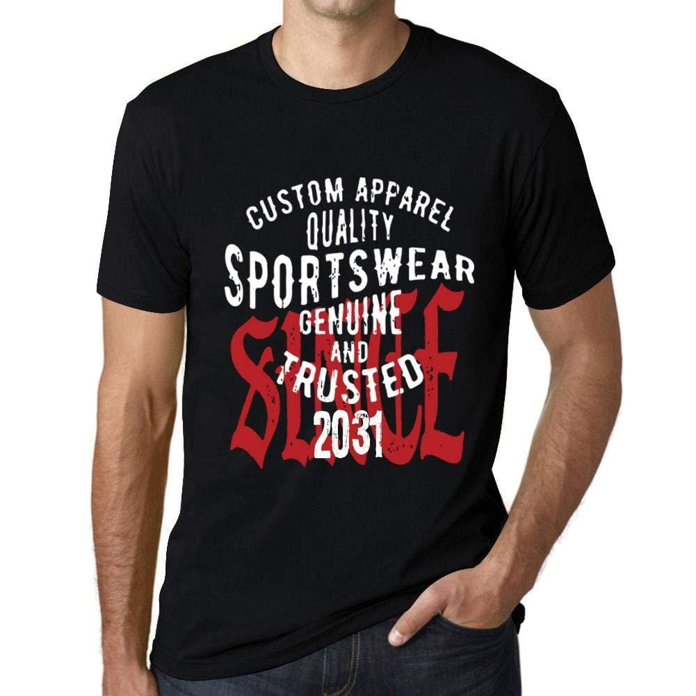 Ultrabasic - Homme T-Shirt Graphique Sportswear Depuis 2031 Noir Profond