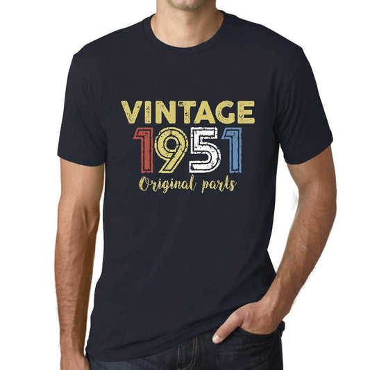 Ultrabasic - Homme Graphique Vintage 1951 T-Shirt Marine