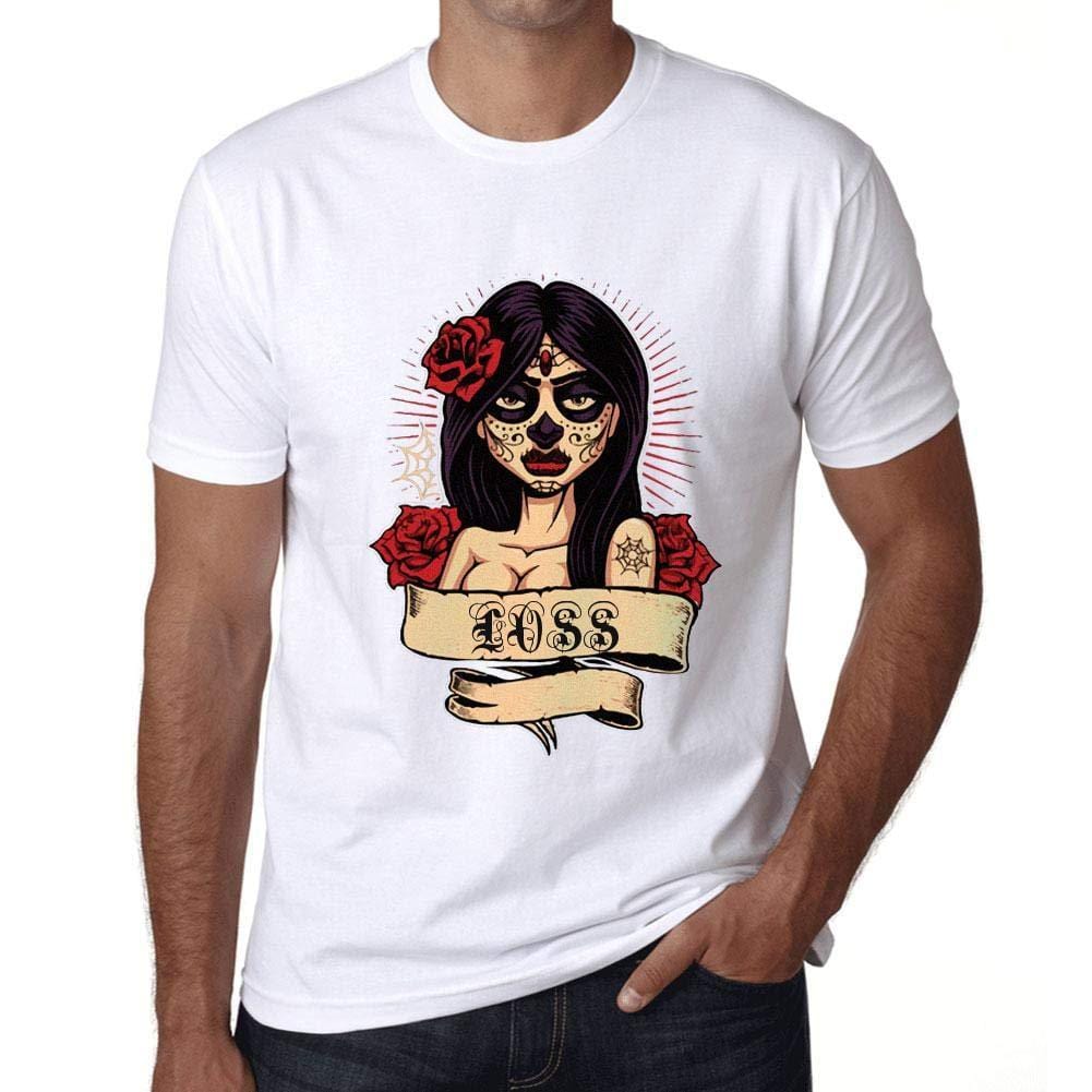 Ultrabasic - Homme T-Shirt Graphique Women Flower Tattoo Loss