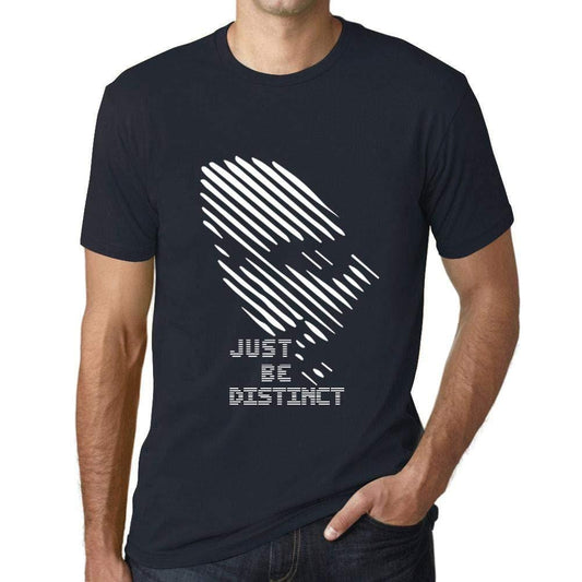 Ultrabasic - Homme T-Shirt Graphique Just be Distinct Marine