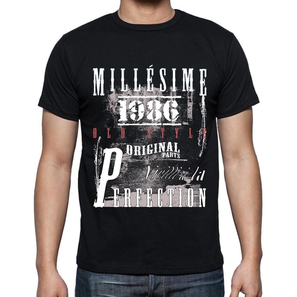 1986,cadeaux,anniversaire,Manches courtes - Homme T-shirt