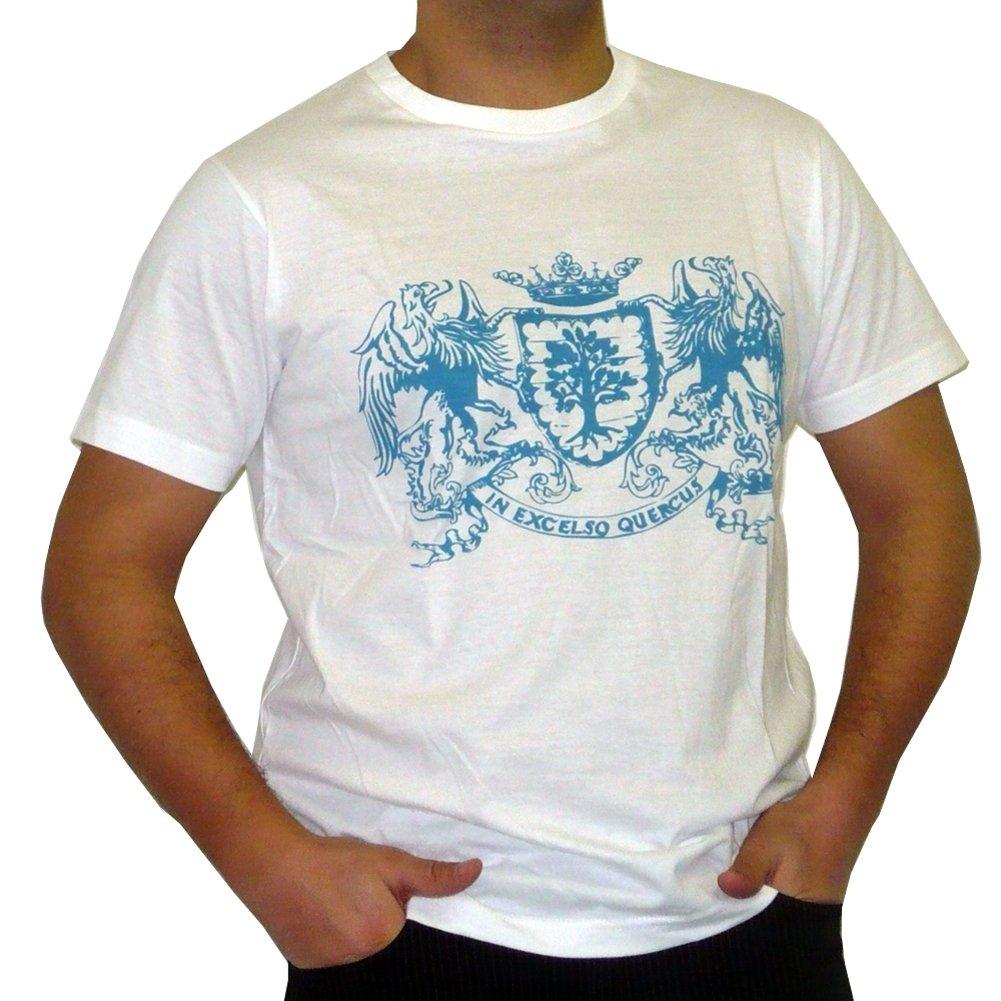 Excelso : T-Shirt,Cadeau,Homme Blanc Manches Courtes,Blanc,t Shirt Homme