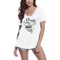 ULTRABASIC Women's T-Shirt Classy Sassy and a Bit Smart Assy - Funny Short Sleeve Tee Shirt Tops