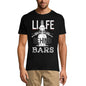 ULTRABASIC Men's T-Shirt Life Behind Bars - Funny Humor Biker Tee Shirt