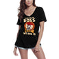 ULTRABASIC Women's T-Shirt Pitbull Cute Dog Lover - Short Sleeve Tee Shirt Quote Tops