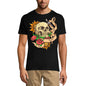 ULTRABASIC Men's Graphic T-Shirt War Peace Love Kill - Scary Skull Shirt