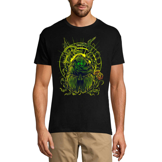 ULTRABASIC Graphic Men's T-Shirt Prayer - Scary Shirt - Snakes and Roses