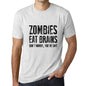 Zombie Eats Brain Mens T Shirt