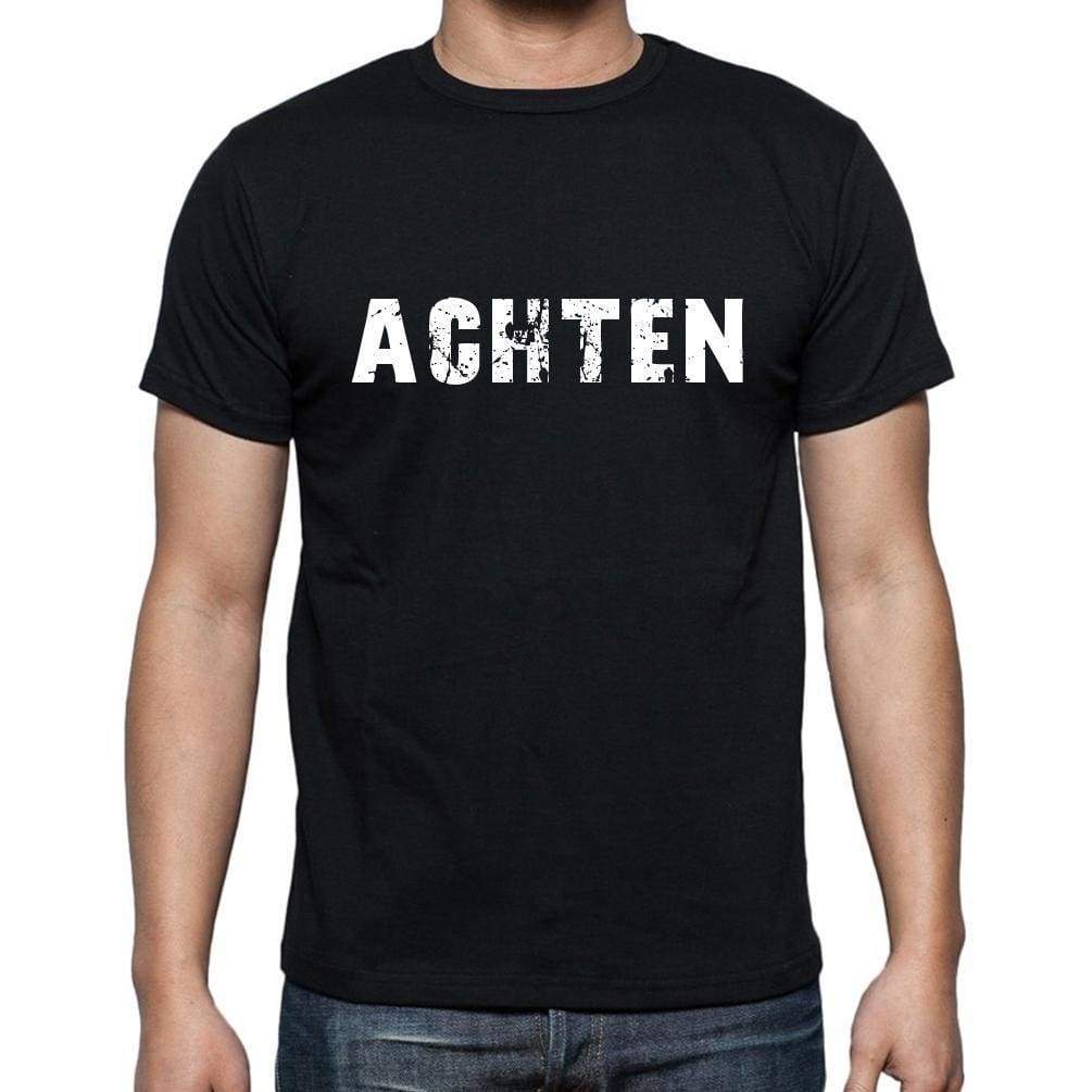 Achten Mens Short Sleeve Round Neck T-Shirt - Casual