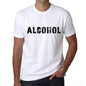 Alcohol Mens T Shirt White Birthday Gift 00552 - White / Xs - Casual
